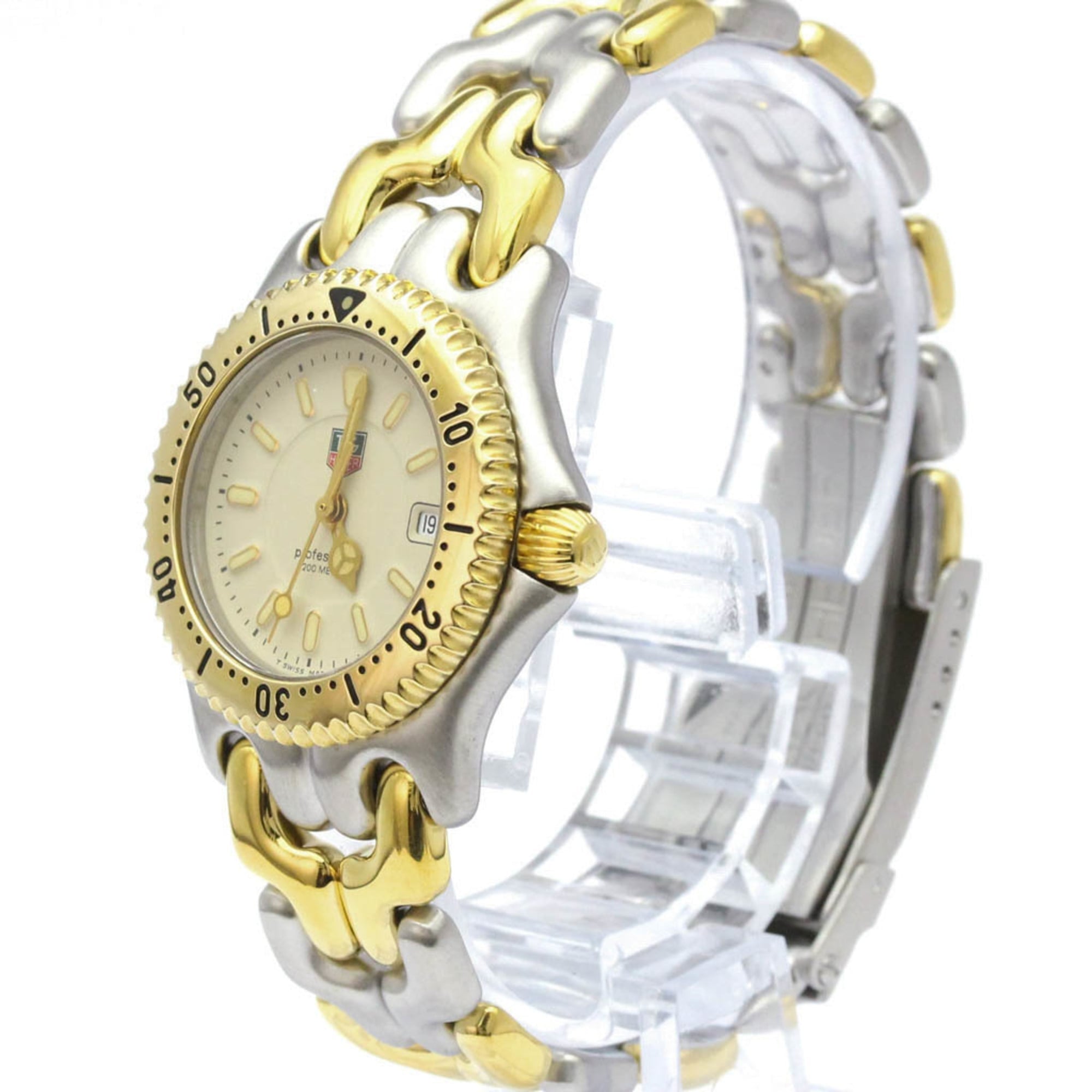 TAG Heuer SEL Professional 200M Gold Plated Steel Watch — WG1321A