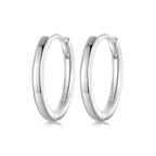 925 Sterling Silver & White Gold Plated Earrings for Women