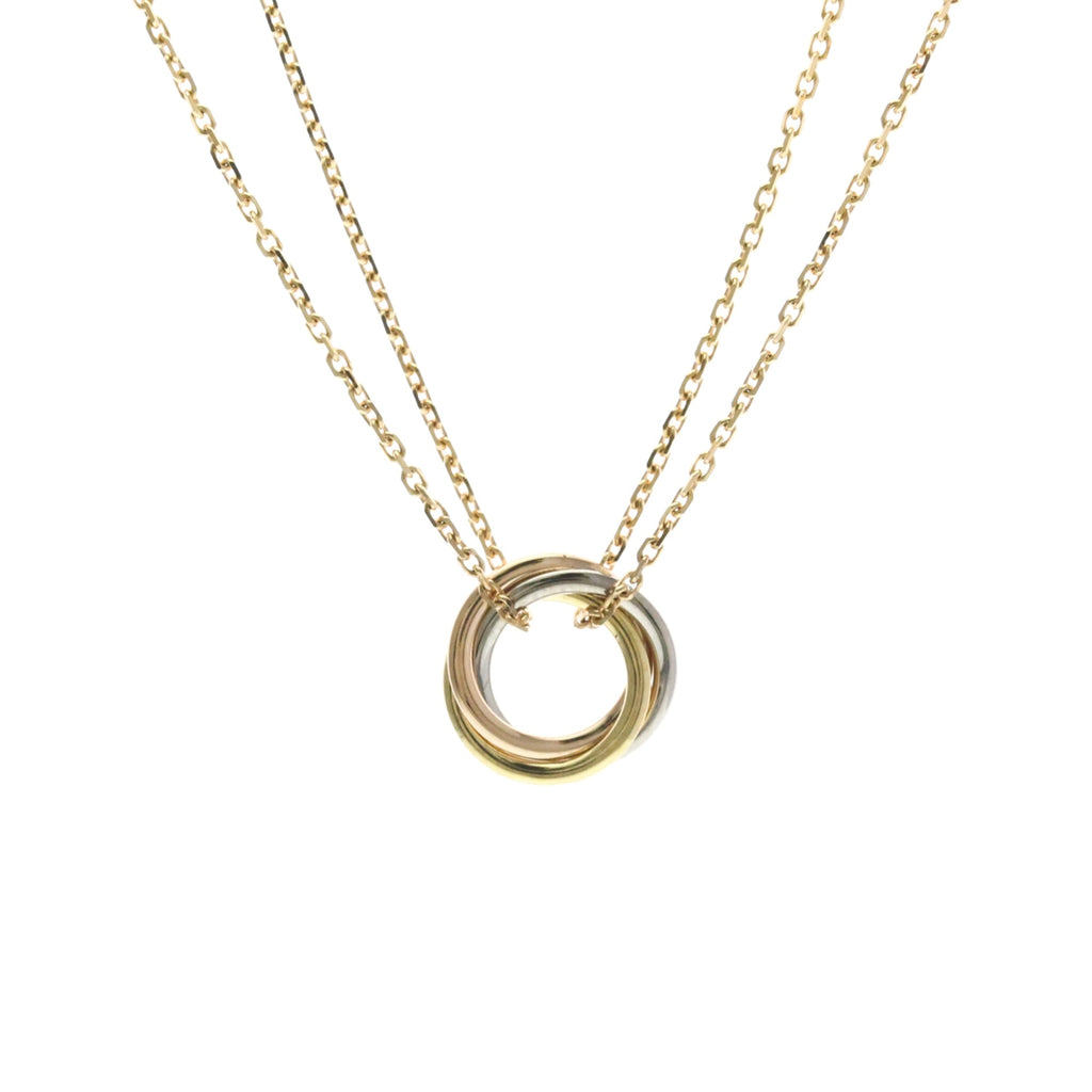 Cartier Baby Trinity Necklace — Three Golds, One Idea