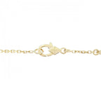 Van Cleef & Arpels Vintage Alhambra Necklace — Luck, Carved in Gold