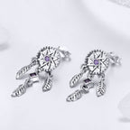 S925 Sterling Silver Pavé Setting CZ Earrings