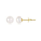 925 Sterling Silver Freshwater Pearl Earrings for Women