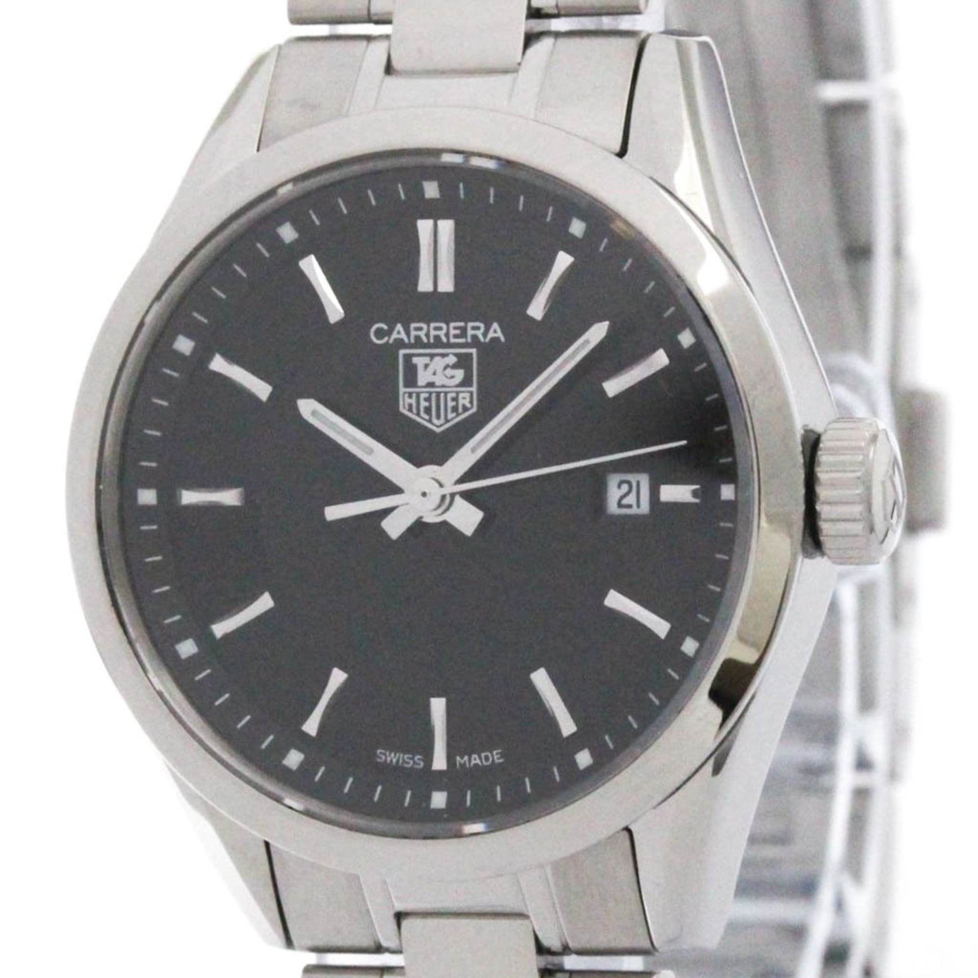 TAG Heuer Carrera Stainless Steel Quartz Ladies Watch — WV1414.B