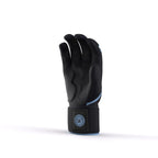 Drip & Rip™ 'Baller' Series Premium Leather Long Cuff Batting Glove Black Ice