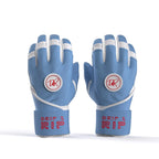 Drip & Rip™ "Baller" Series Premium Leather Long Cuff Batting Glove Cotton Candy