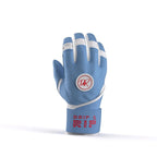 Drip & Rip™ "Baller" Series Premium Leather Long Cuff Batting Glove Cotton Candy