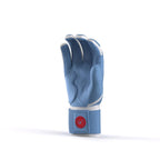 Drip & Rip™ "Baller" Series Premium Leather Long Cuff Batting Glove Cotton Candy