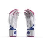Drip & Rip™ 'Baller' Series Premium Leather Long Cuff Batting Glove South Beach Smoke