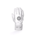 Drip & Rip™ "Baller" Series Premium Leather Long Cuff Batting Gloves Specter