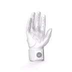 Drip & Rip™ "Baller" Series Premium Leather Long Cuff Batting Gloves Specter