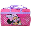 Minnie Mouse Duffle Bag with PVC Printed Panel Travel Bag