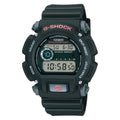 Casio G-SHOCK Men's Black Dial Digital Watch Black Resin Strap - DW-9052-1VDR