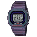 Casio G-SHOCK Men's Purple Dial Digital Watch Purple Resin Strap - DW-B5600AH-6DR