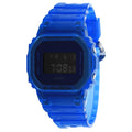 Casio Men's Skeleton Blue Dial Watch - DW5600SB-2