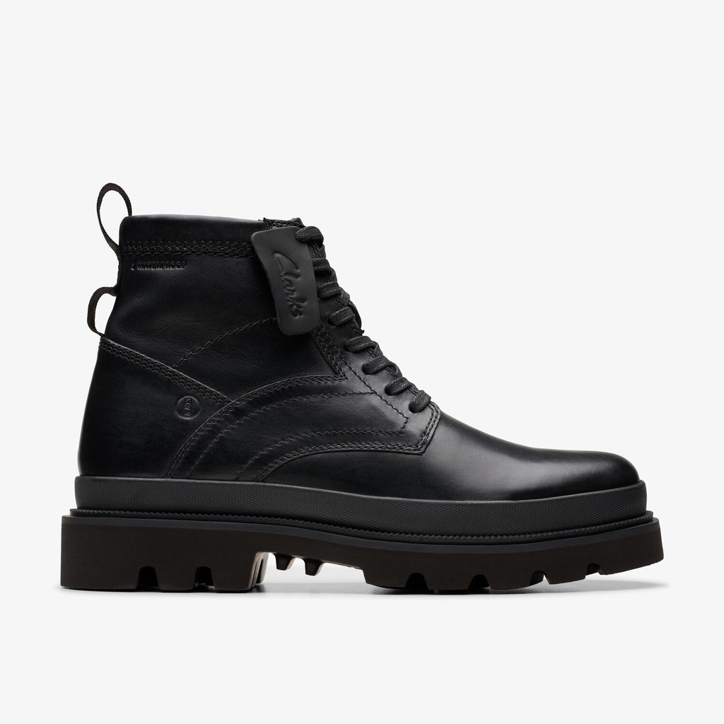 Badell Hi WP Lined Leather Boots // Black