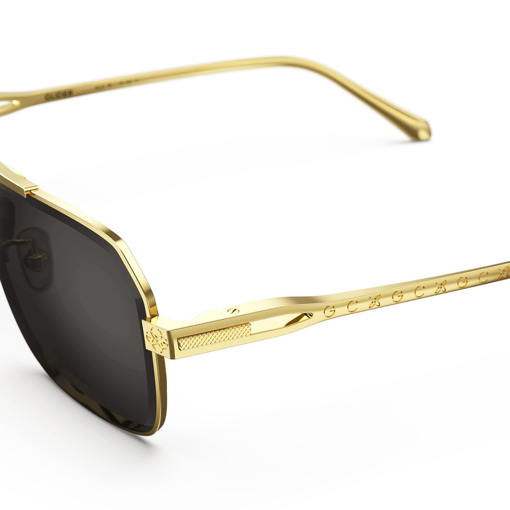 Glider Sunglasses // Gold