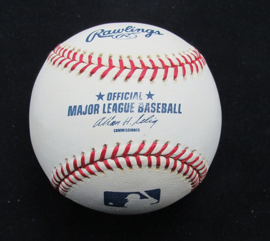 Pete Elliott Autographed OML Baseball College Football Coach