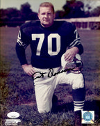 Art Donovan Baltimore Colts HOF Signed/Autographed  8x10 B/W Photo JSA 161529