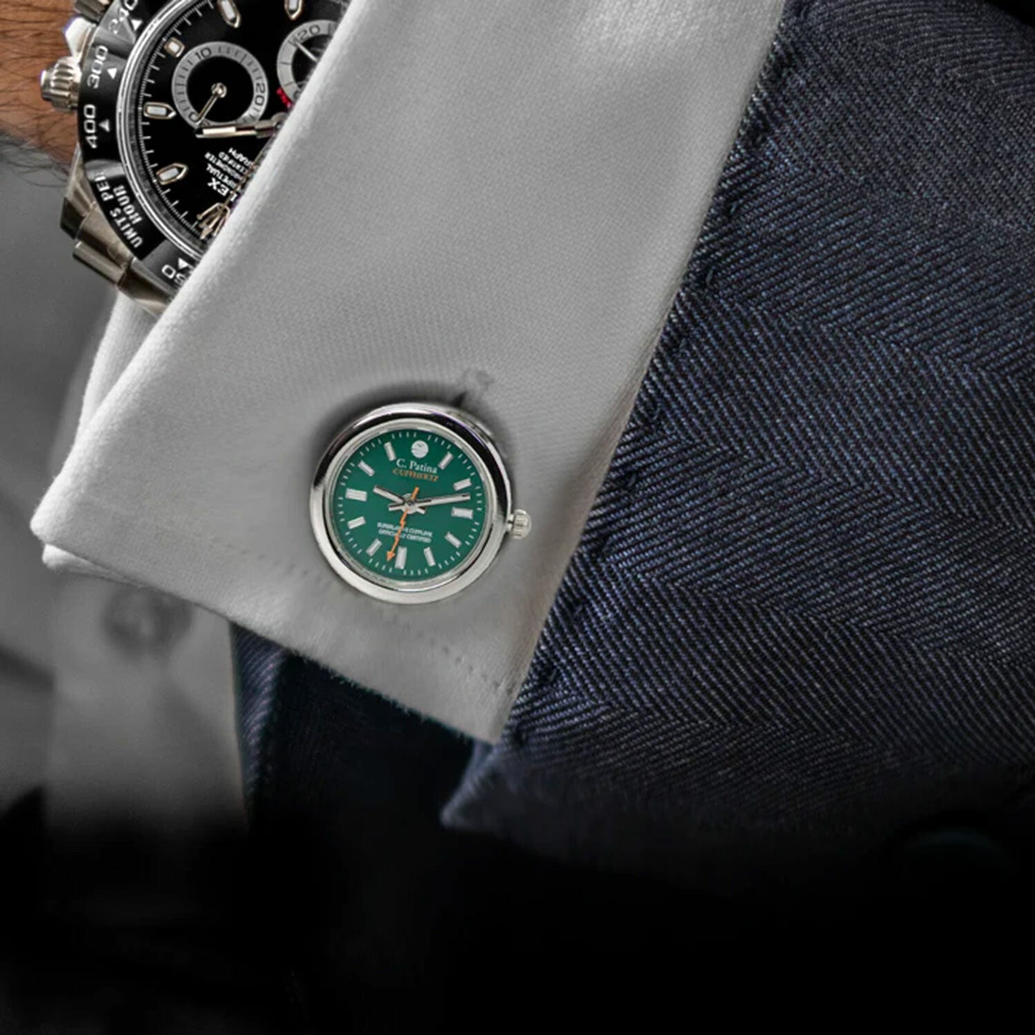 The Wilsdorf Quartet Collection Cufflink Watches // Mixed