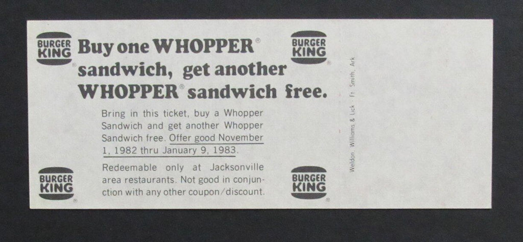 1982 Gator Bowl Football Game Full Ticket West Virginia vs. Florida State