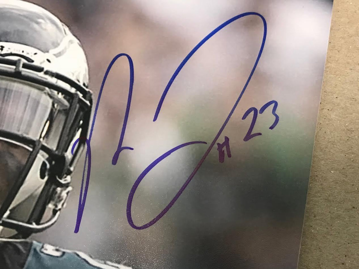 Rodney McLeod Eagles Autographed/Signed 8x10 Photo JSA 131782