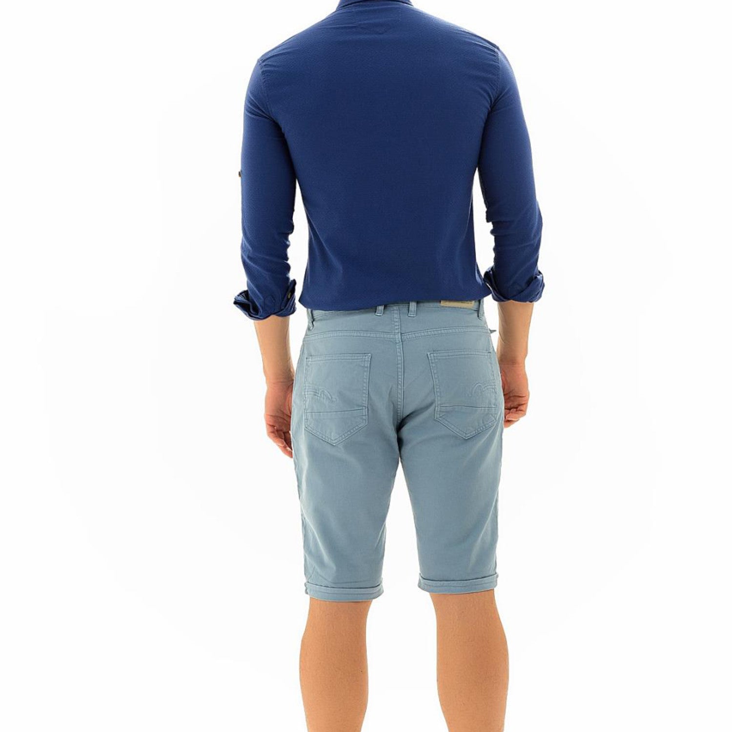 Five Pocket Short // Blue