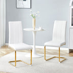 Luxury Aesthetic Upholstered Dining Chairs
