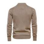 Zip-Up Cardigan // Khaki