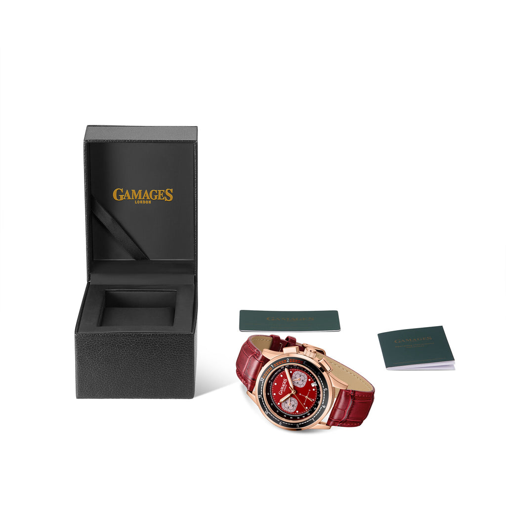 Gamages of London Limited Edition Hand-Assembled Ashford Mechanical Quartz // GA2142