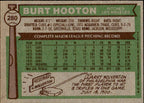 Burt Hooton Autographed 1976 TOPPS Card #280 Los Angeles Dodgers 183297