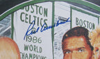 Bird/McHale/Parish/Auerbach Multi-Signed 24x20 Lithograph Celtics PSA/DNA 192391