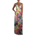 Aidan by Aidan Mattox Women's Chiffon Pleated Maxi Dress