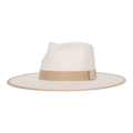 Goorin Bros Adore You Wool Felt Wide Brim Fedora Hat — Ivory