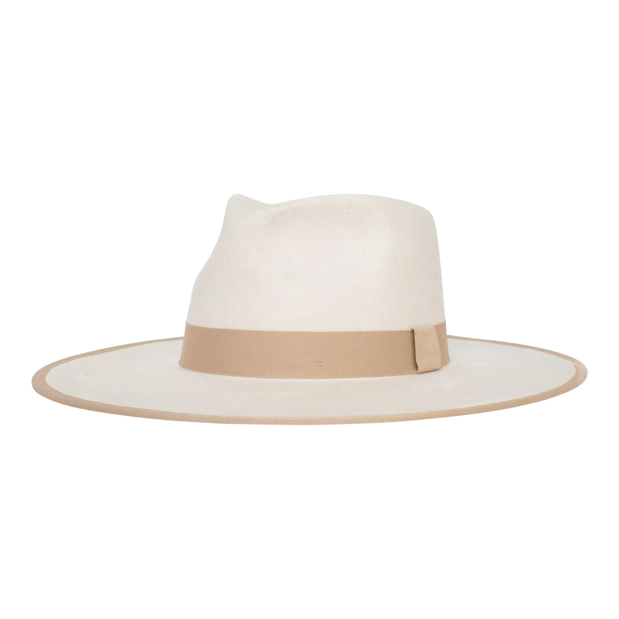 Goorin Bros Adore You Wool Felt Wide Brim Fedora Hat — Ivory