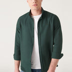 Oxford Regular Fit Shirt // Dark Green