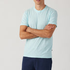Essential Slub Crew // Light Blue