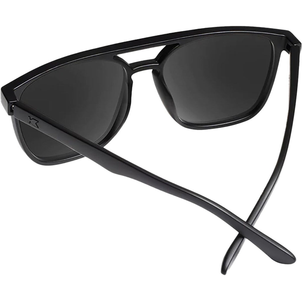 Brightsides Polarized Sunglasses // Matte Black On Black + Smoke