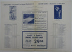 1937 NCAA Basketball Doubleheader Games Program at Madison Square Garden  145185