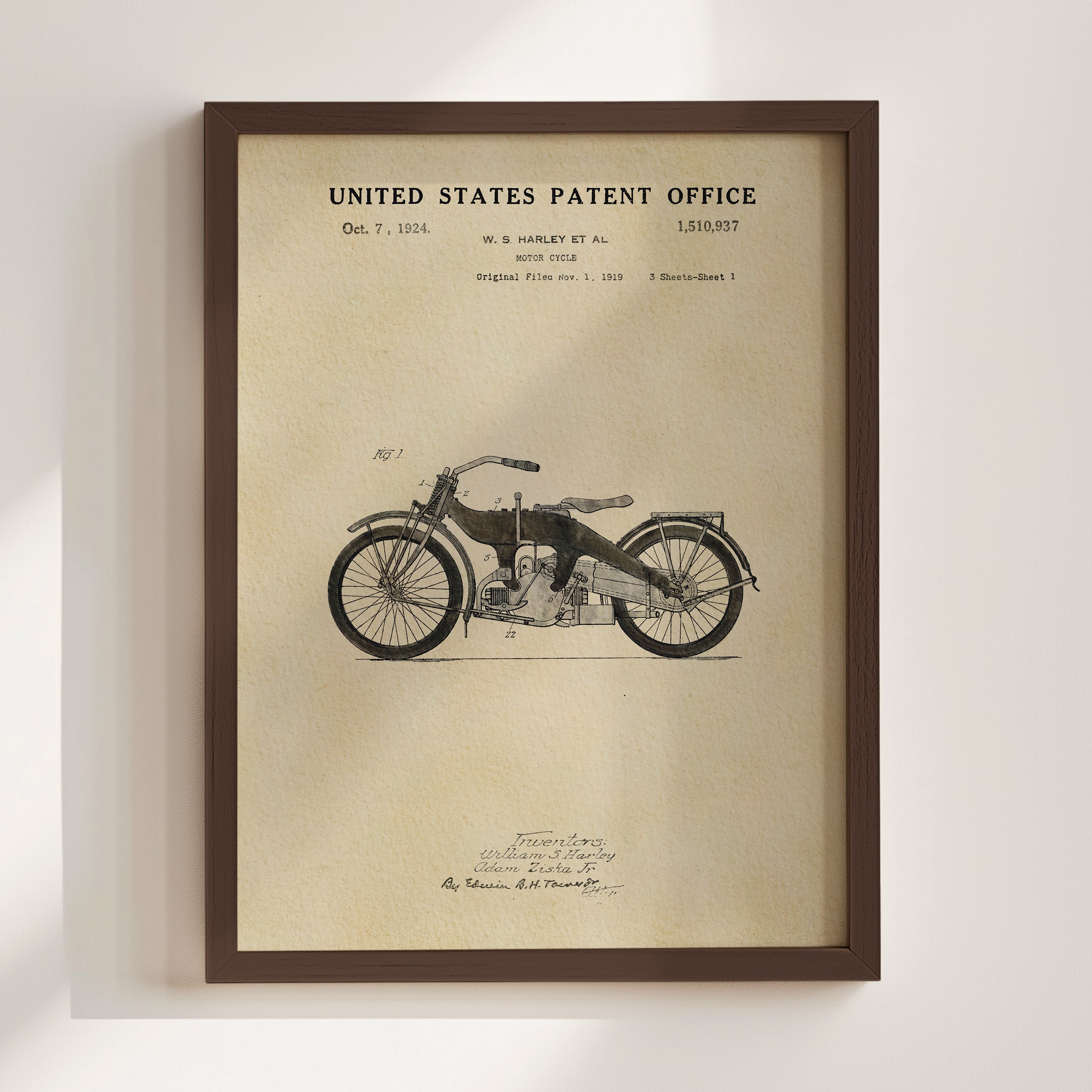 Black Motorcycle (1924)