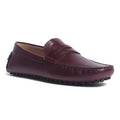 Ritchie Leather Driver // Burgundy