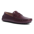Ritchie Leather Driver // Burgundy