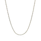 Sterling Silver 1.5mm Adjustable Sparkle Chain