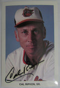 Cal Ripken Sr. Baltimore Orioles Signed Team Issued Postcard 149528