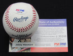 Johnny Blanchard Signed/Auto Yankees 100th OML Baseball PSA/DNA 186995