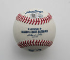 Danny Salazar Autographed OML Baseball Cleveland Indians 180036