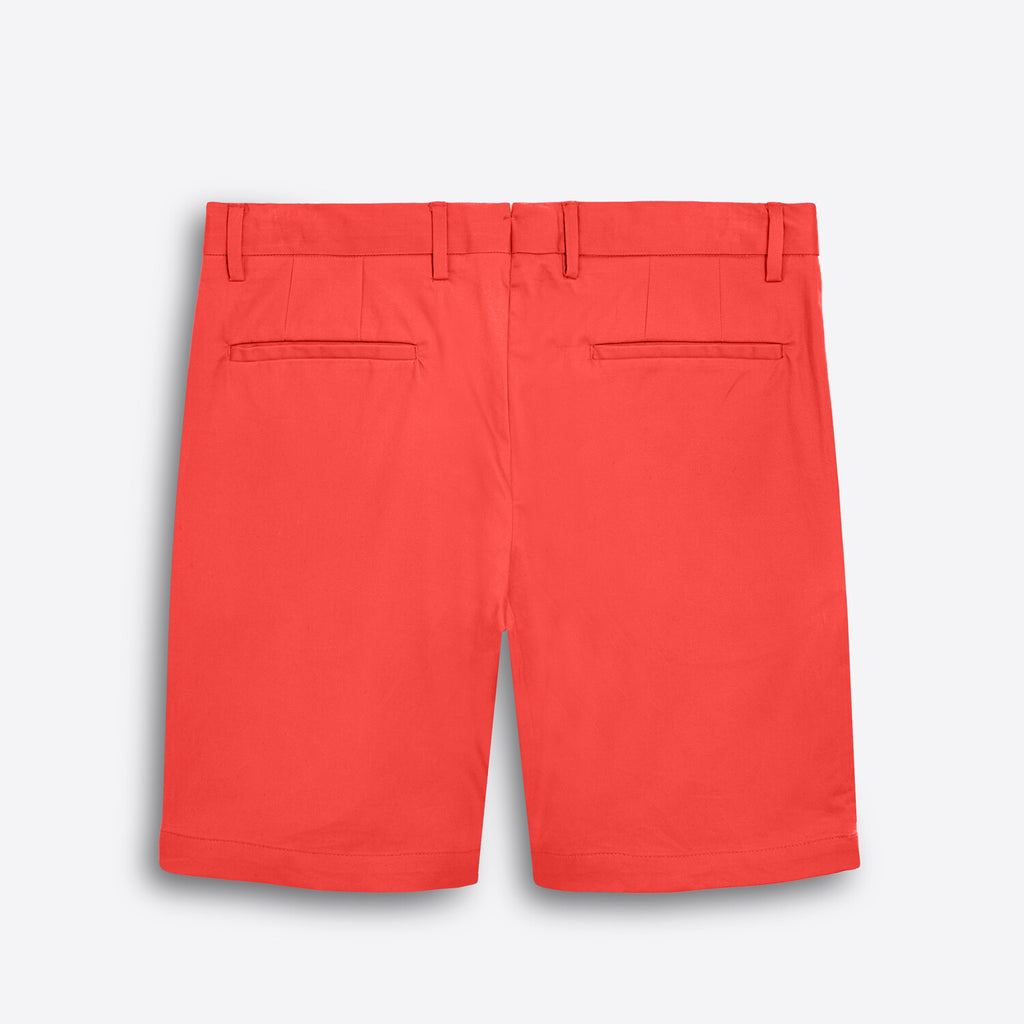 Mens Slim Chino Shorts // Tango