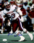 Mike Munchak Houston Oilers HOF Signed/Auto 8x10 Pro Bowl  Photo JSA 161560