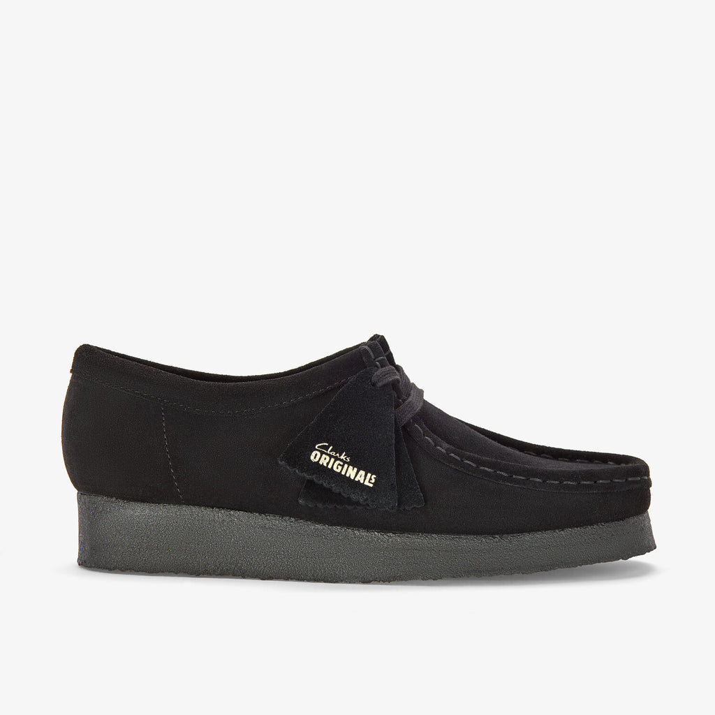 Wallabee // Moccasin // Black Suede