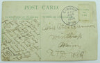 Vintage Postcard postmarked 1908 "Football Phrases Illustrated-Left Wing" 140023