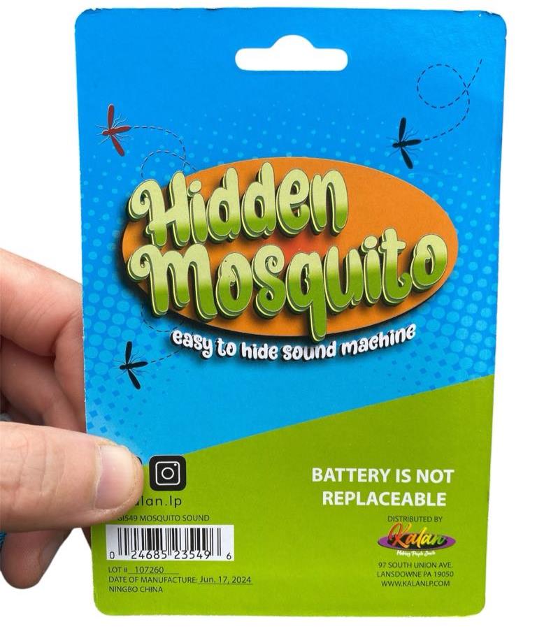 SET OF 3 Hide Cricket • Fart • Mosquito Bug Prank Gag Joke Sound Noisemakers 💨